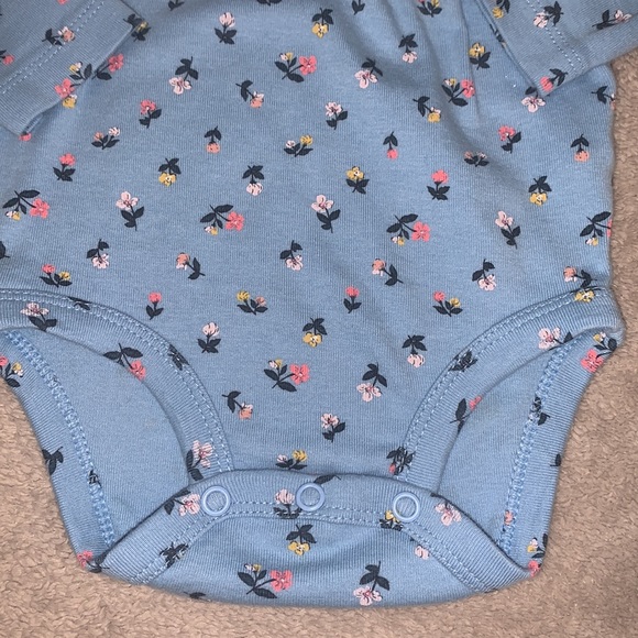 Carter’s floral onesie (3 for $10) - Picture 2 of 7